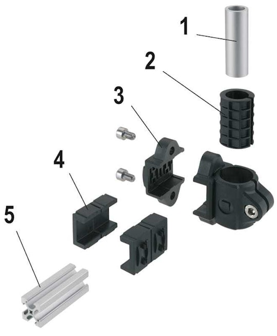 Kunststoff Rohrverbinder Reduzierhuelse
