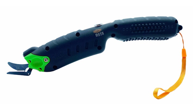 Rasor RS1 S elektrisk saks grønn med microserratering